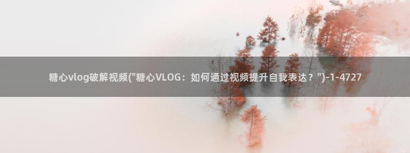 糖心vlog管网：糖心vlog破解视频(\